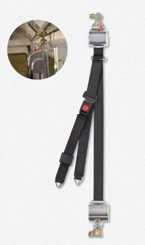 AL700868-2 | Sure-Lok | Dual Retractable Integrated Combination Belt