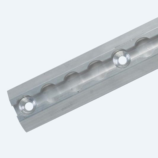 FE752NA100-04-3 | Q'STRAINT | 100" L-Track Surface Profile, Pre-Drilled