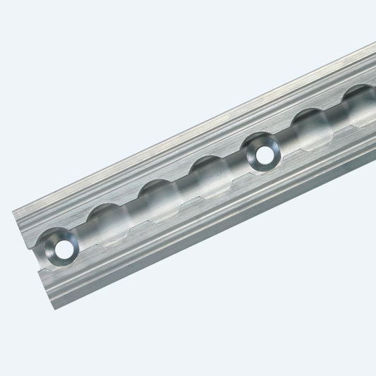 FE753NA100-04-3 | Q'STRAINT | 100" L-Track Flange Profile, Pre-Drilled