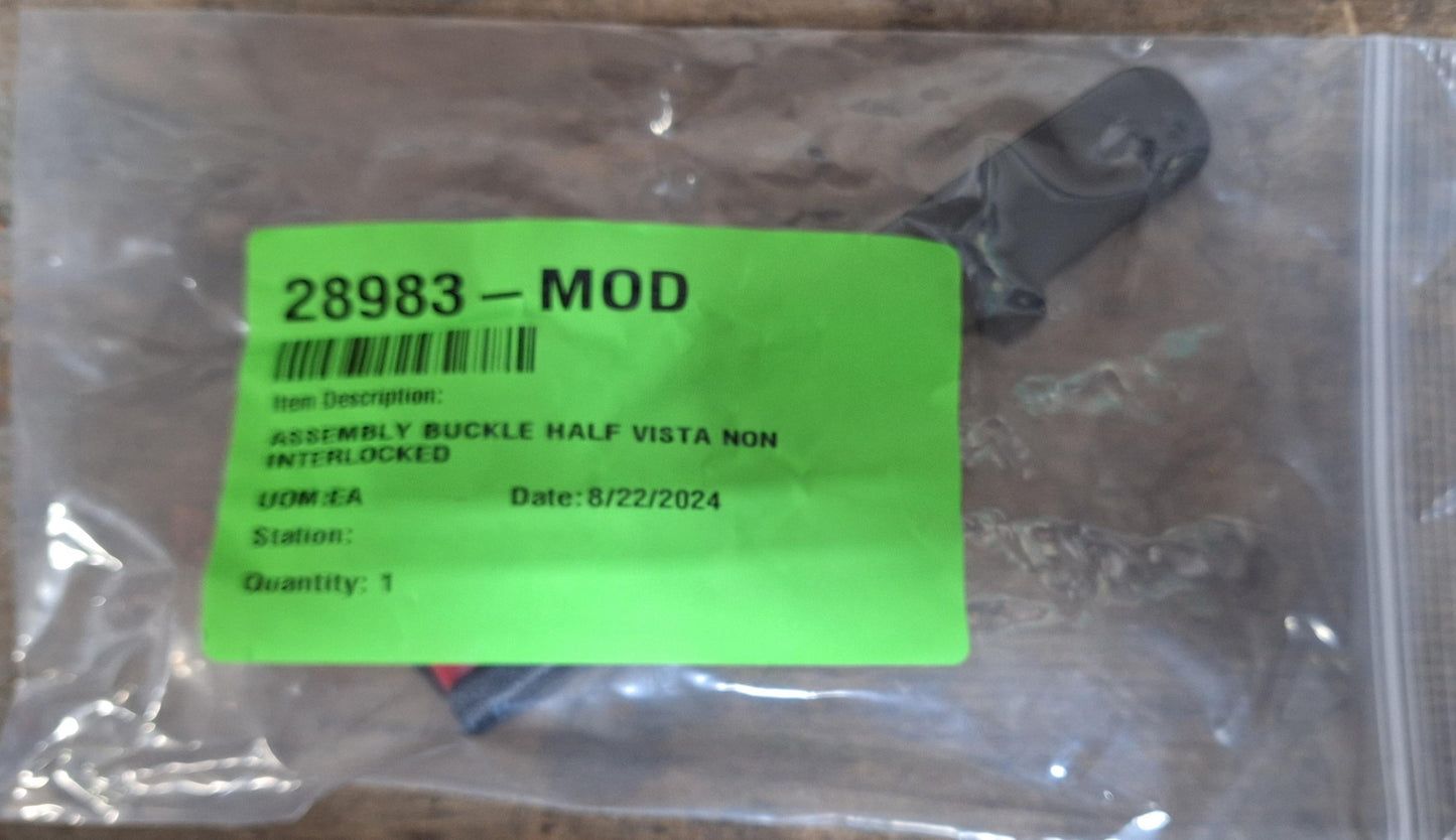 28983-MOD | BRAUN ABILITY | ASSEMBLY BUCKLE HALF VISTA NON-INTERLOCKED