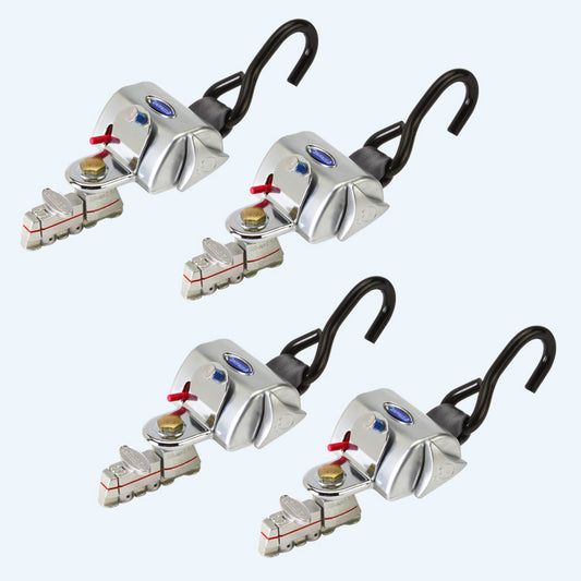 Q-8201-L | Q'STRAINT | QRT Standard Retractor Kit with L-Track Fittings