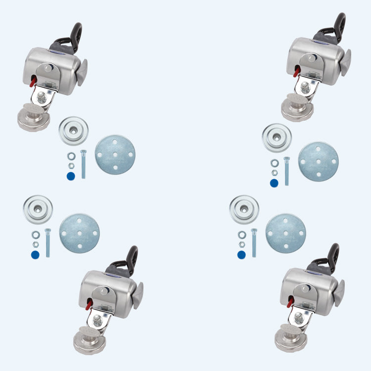 Q-8201-SC | Q'STRAINT | QRT Standard Retractors with Slide 'N Click Fittings