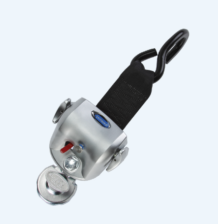 Q011022 | Q'STRAINT | Single QRT-360 Retractor mounted with Slide 'N Click Fitting