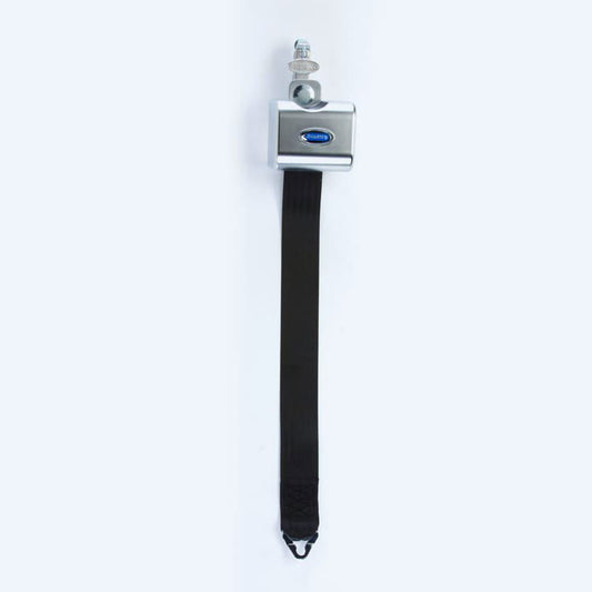 Q5-6415-RET-L | Q'STRAINT | Retractable Shoulder Belt, Mounted for L-Track on Upper Wall.