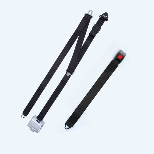 Q8-6326-A1 | Q'STRAINT | Retractable Lap & Shoulder Belt Combination