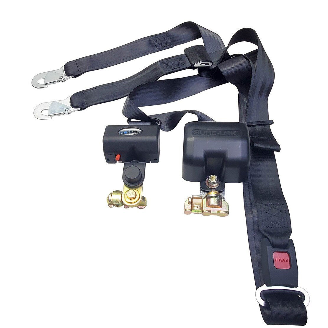 FE200868-2 | Sure-Lok | Dual Retractable Integrated Combination Belt