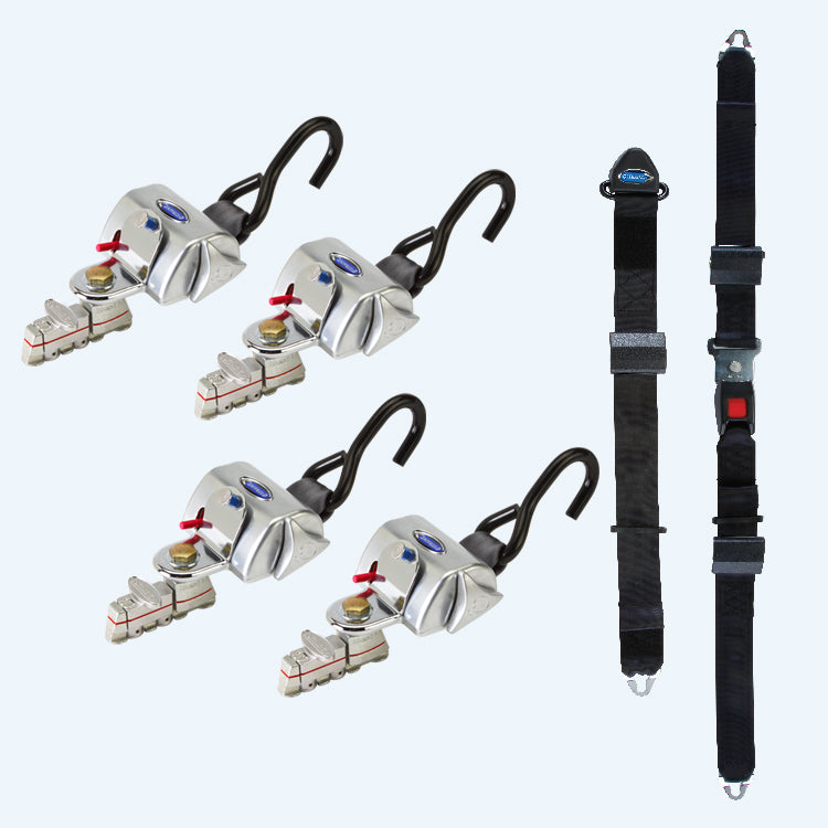 Q-8200-A-L | Q'STRAINT | QRT Standard Retractors with Manual Lap & Shoulder Belt