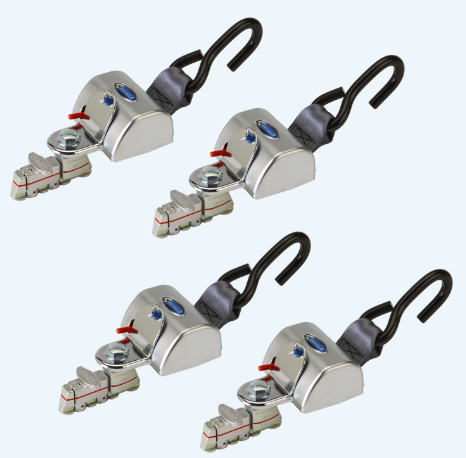 Q-8301-L | Q'STRAINT | QRT Max Retractors with L-Track fittings